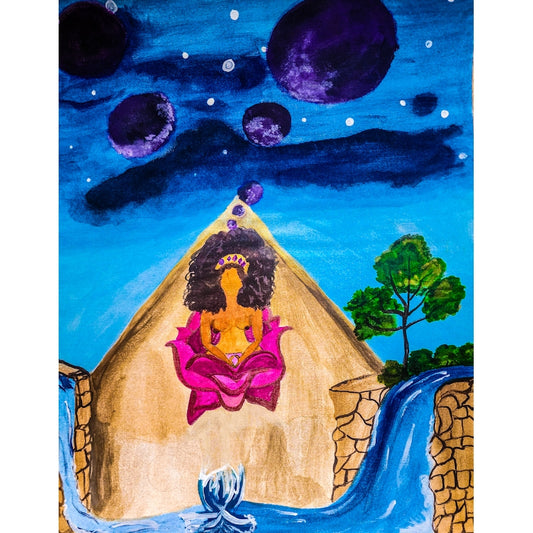 Art Print Lotus Levitate