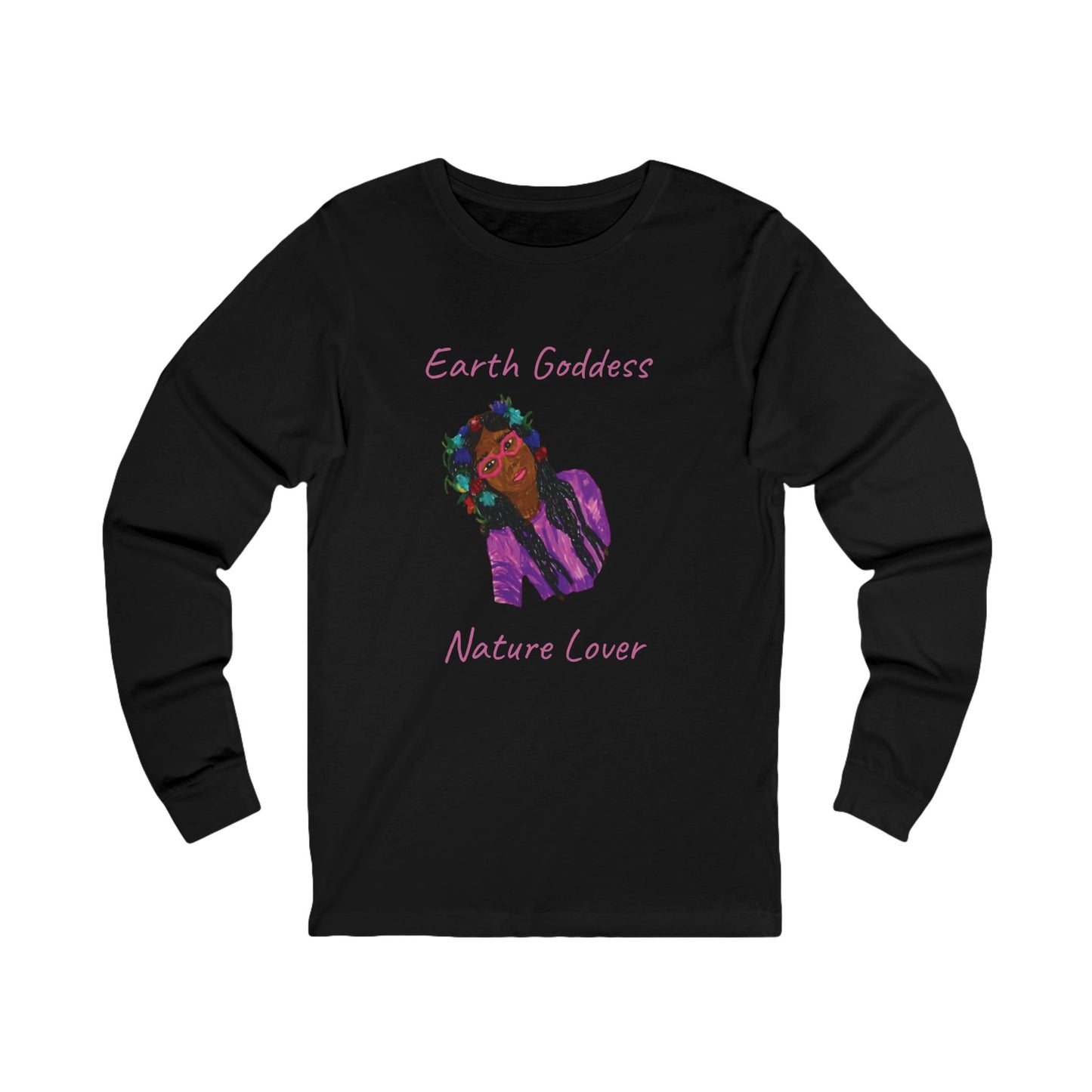 Earth Goddess Unisex Jersey Long Sleeve Tee