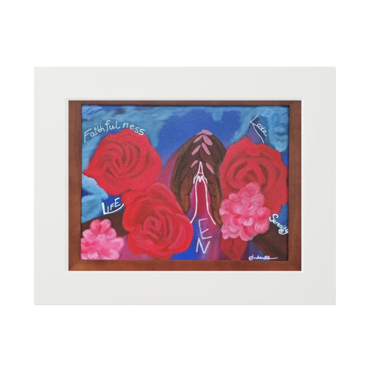 Fine Art Prints Rose Prayer
