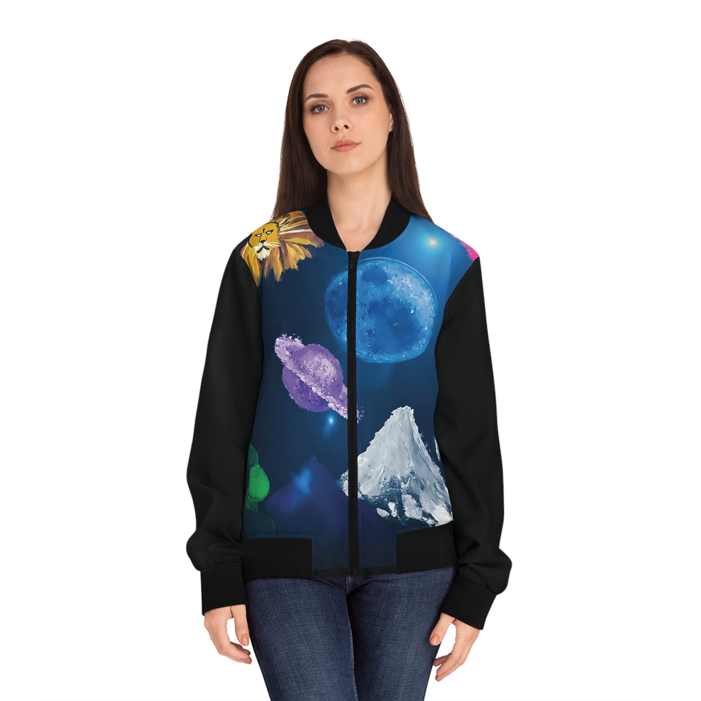 Women's Bomber Jacket (AOP)