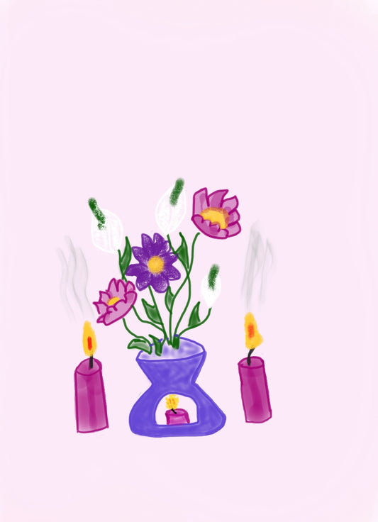 Aroma Altar Art Print