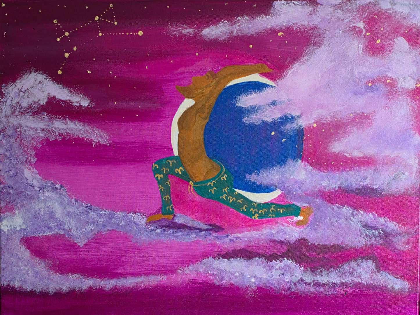 Aries Warrior Original Art