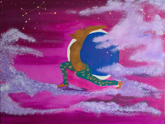 Aries Warrior Original Art